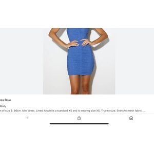 Hello molly blue dress